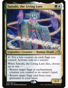 Satsuki, the Living Lore - Foil