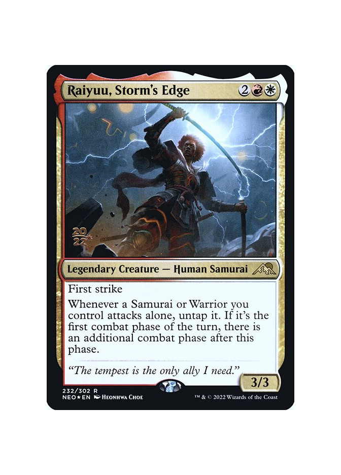 Raiyuu, Storm's Edge - Foil