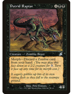 Putrid Raptor - Foil