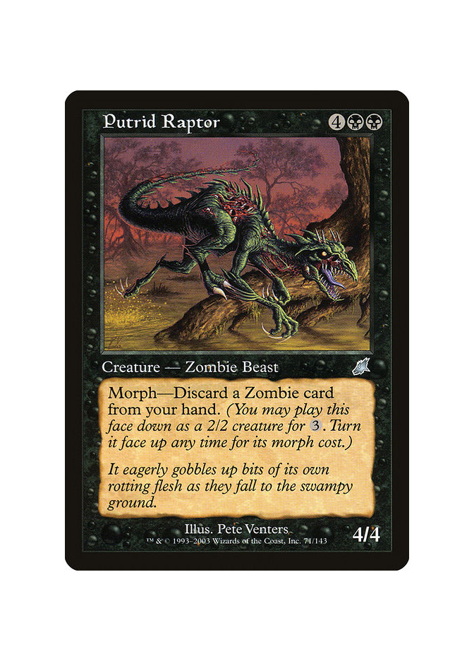 Putrid Raptor - Foil