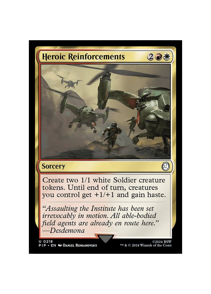 Heroic Reinforcements