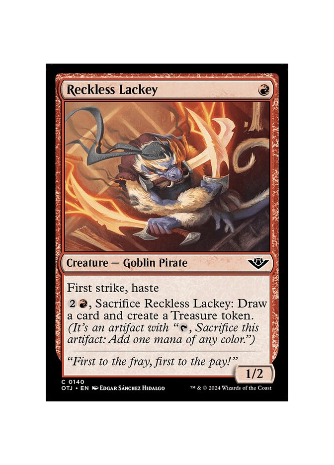 Reckless Lackey - Foil