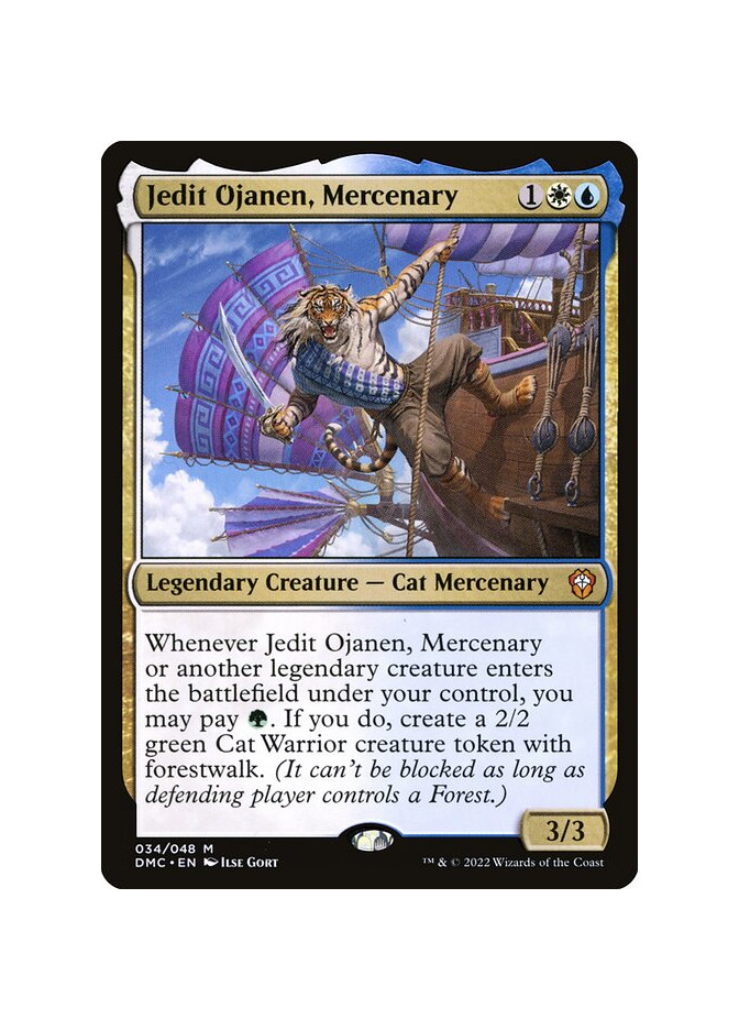 Jedit Ojanen, Mercenary - Foil