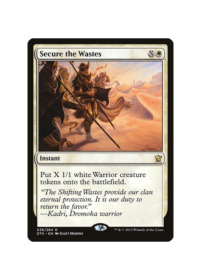 Secure the Wastes - Foil