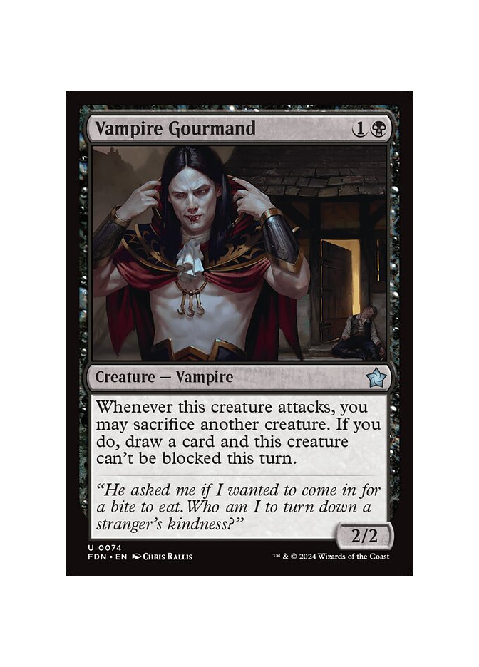 Vampire Gourmand