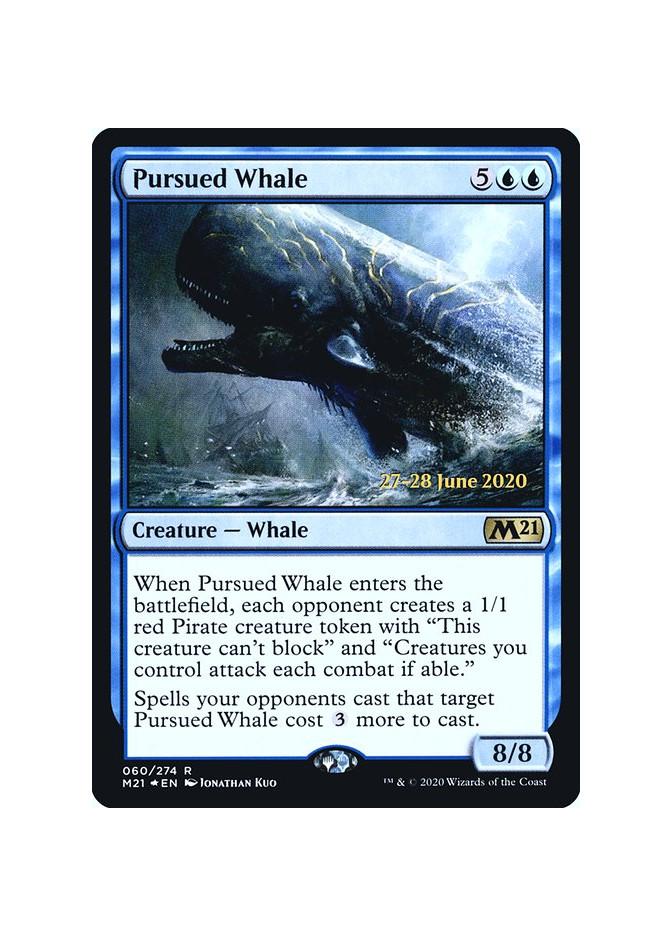 Pursued Whale - Foil