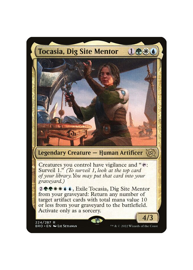 Tocasia, Dig Site Mentor - Foil