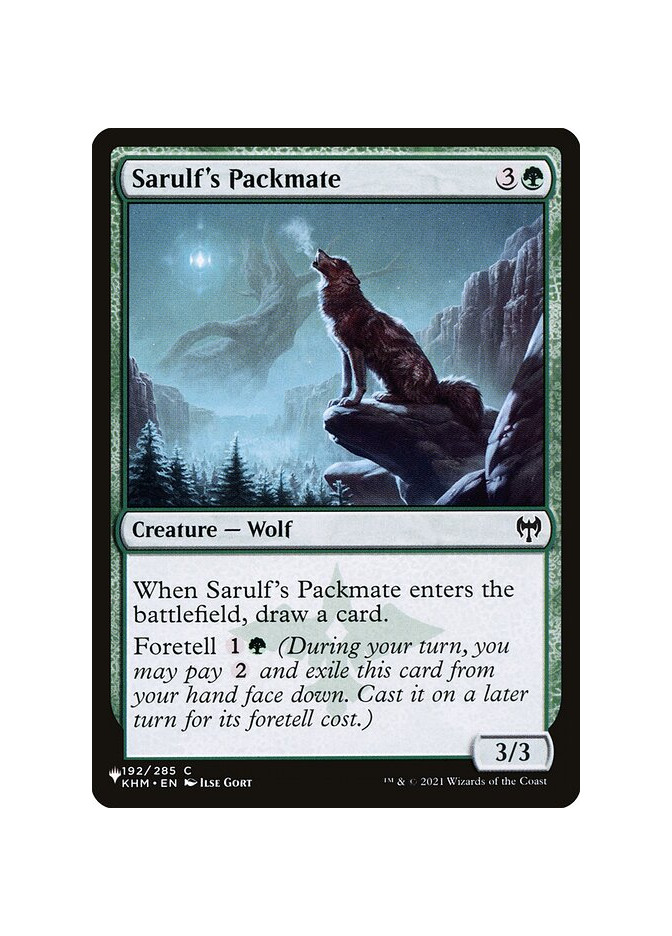 Sarulf's Packmate