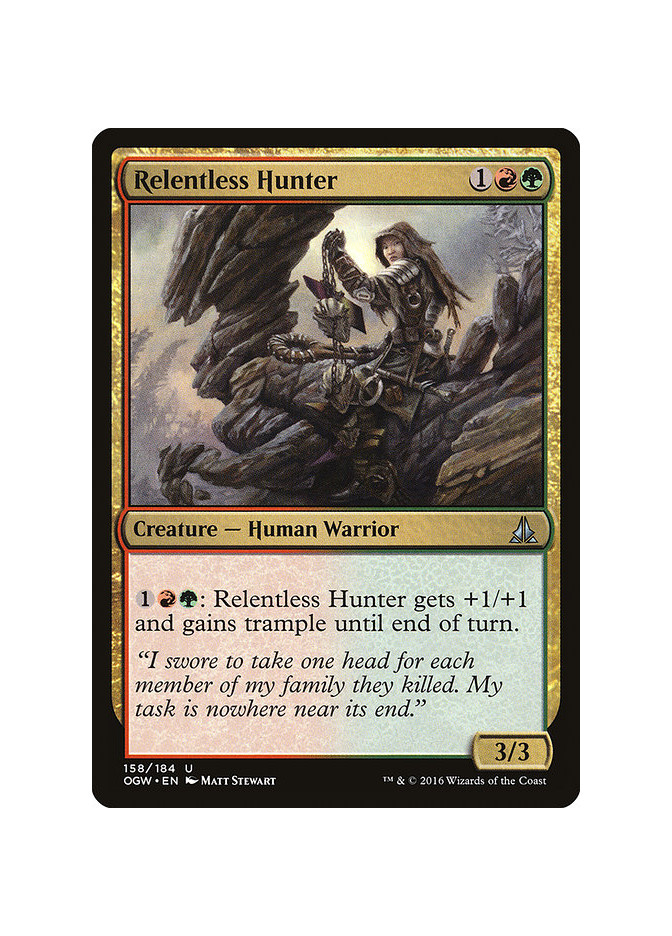 Relentless Hunter - Foil