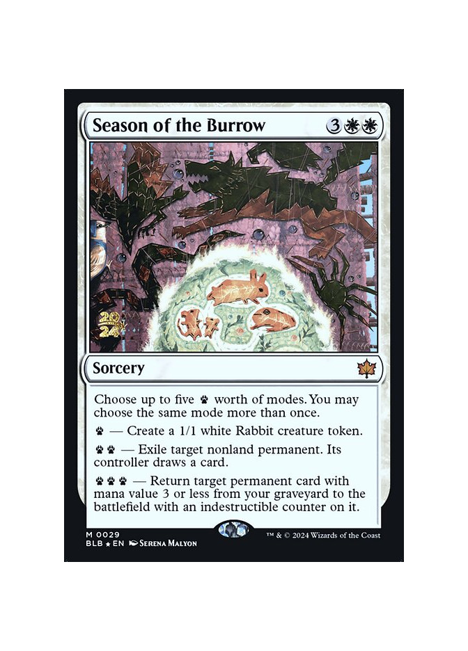Season of the Burrow - Foil