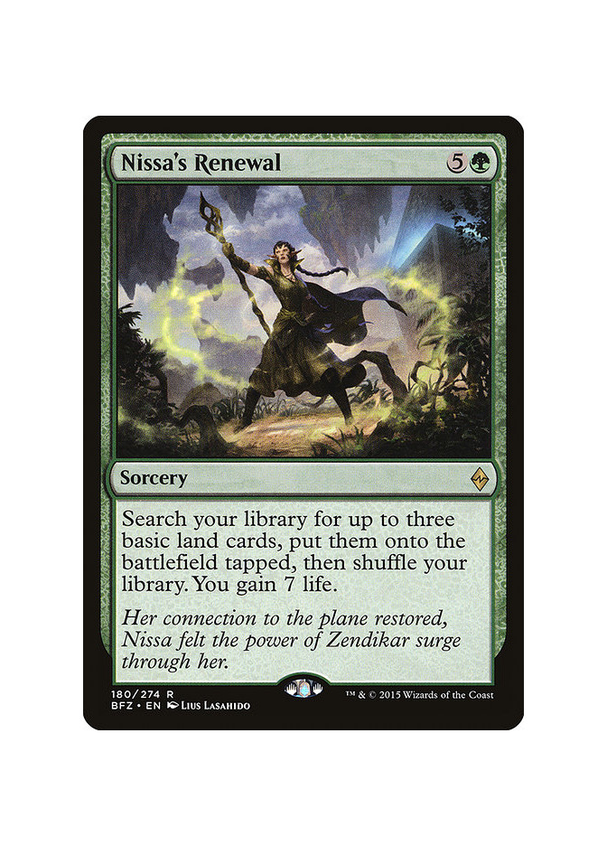Nissa's Renewal - Foil