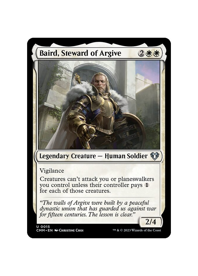 Baird, Steward of Argive