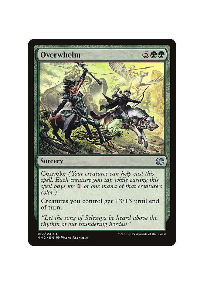Overwhelm - Foil