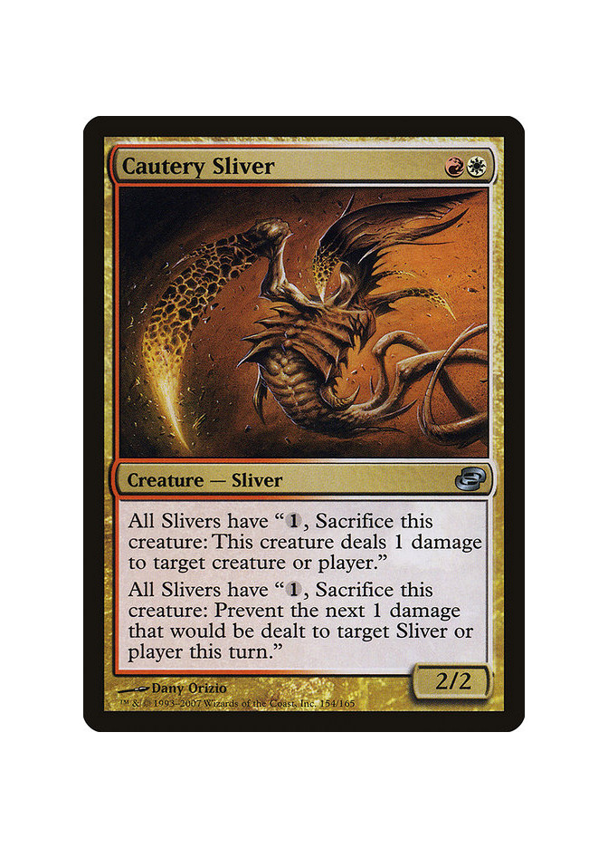 Cautery Sliver