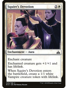Squire's Devotion - Foil