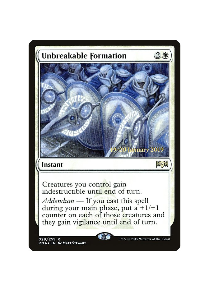 Unbreakable Formation - Foil