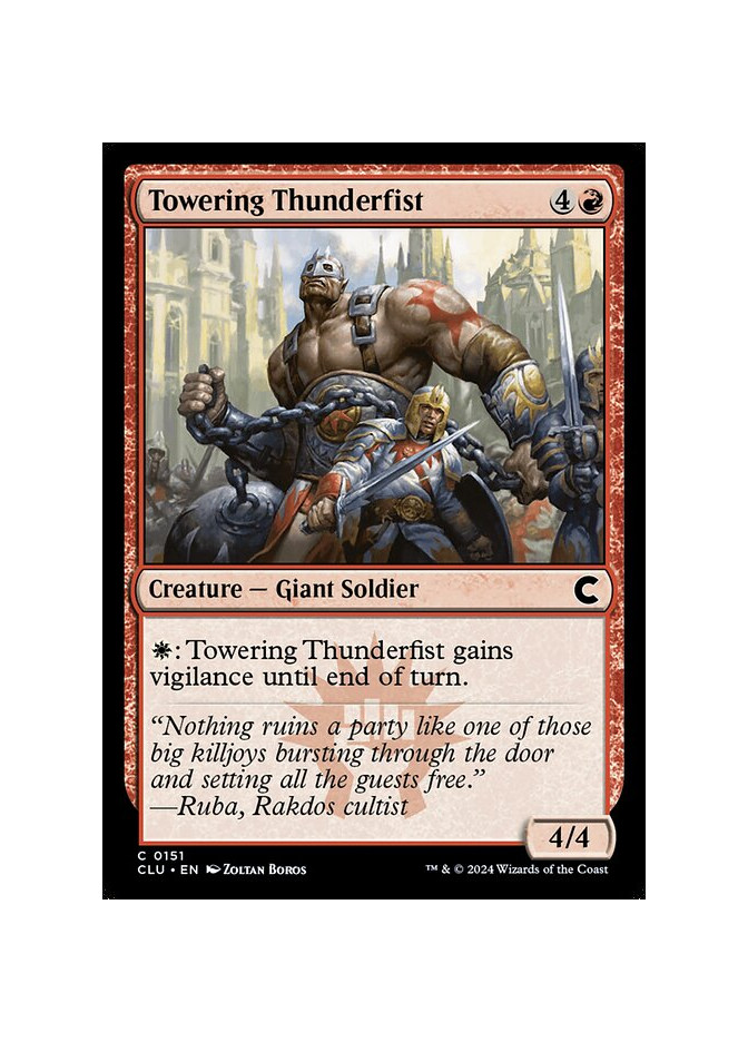 Towering Thunderfist
