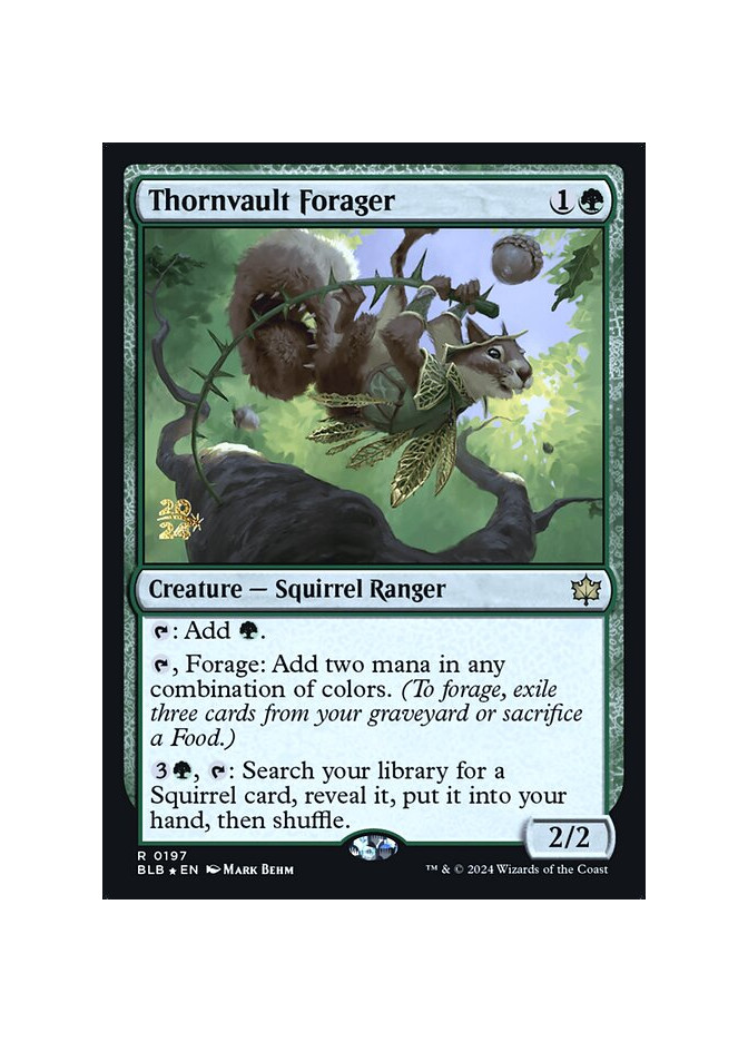 Thornvault Forager - Foil
