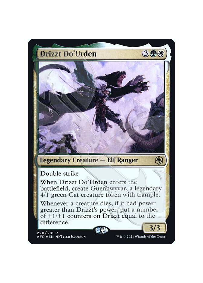 Drizzt Do'Urden - Foil