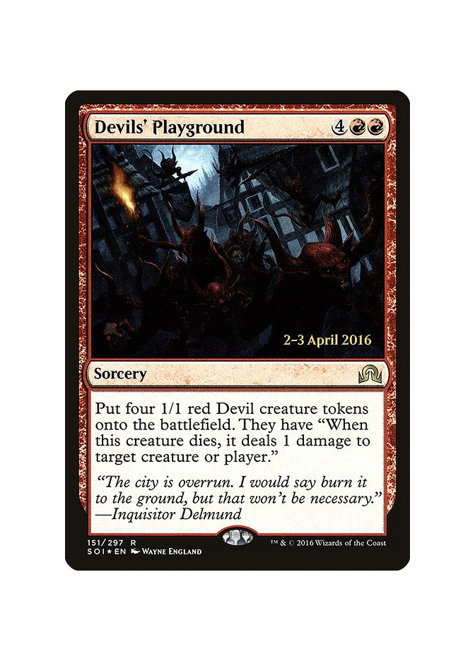 Devils' Playground - Foil