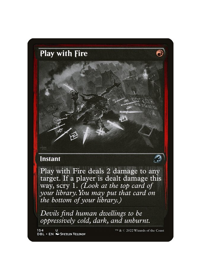 Play with Fire - Foil