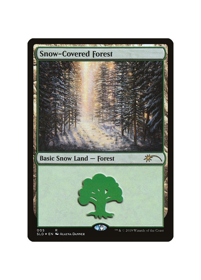 Snow-Covered Forest - Foil