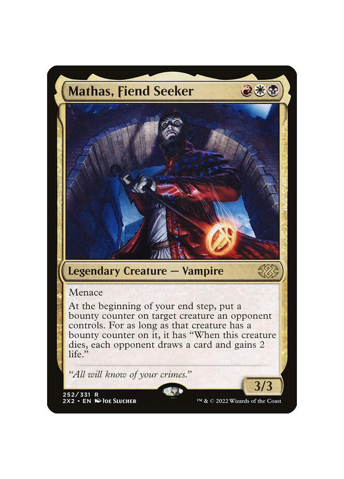 Mathas, Fiend Seeker - Foil