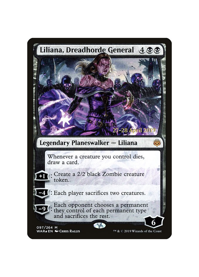 Liliana, Dreadhorde General - Foil