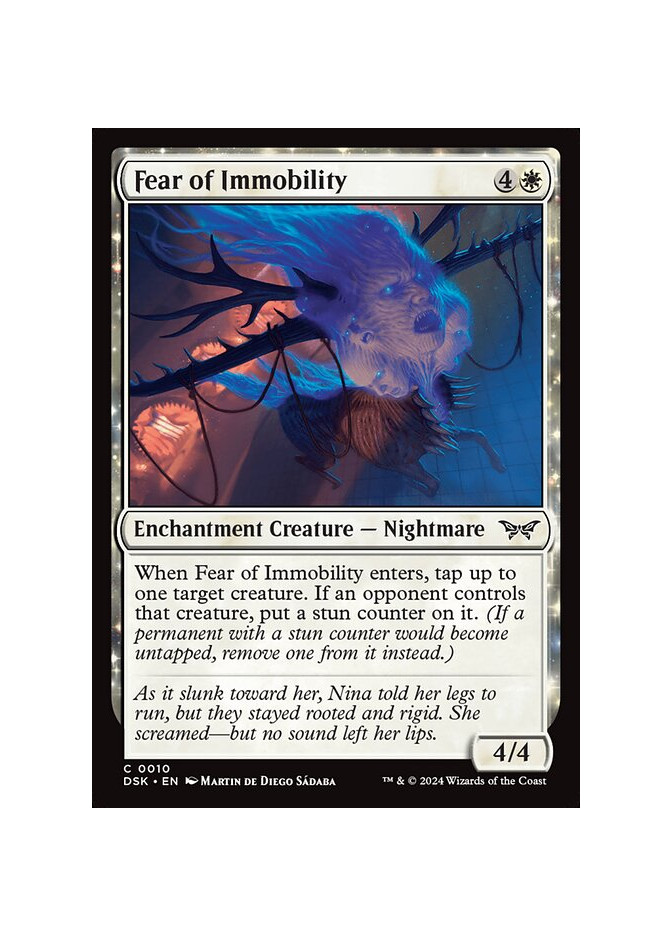 Fear of Immobility - Foil