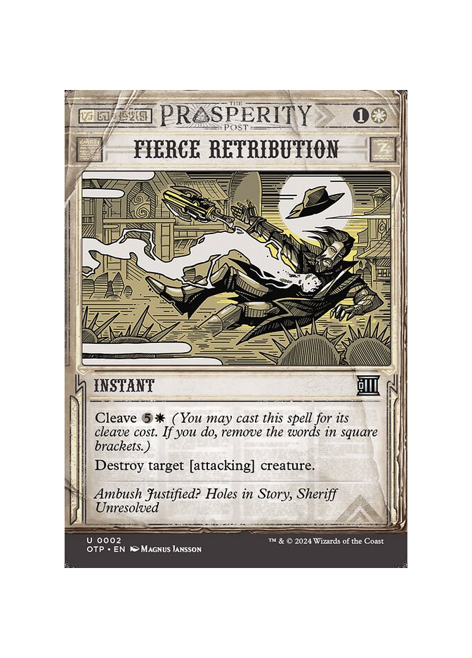 Fierce Retribution - Foil