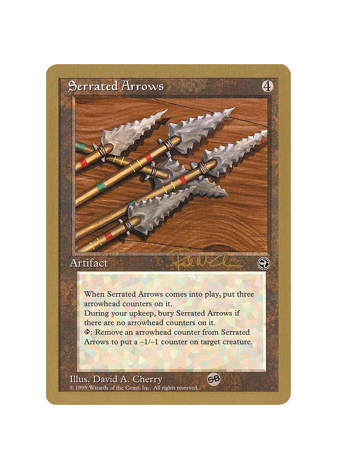 Serrated Arrows