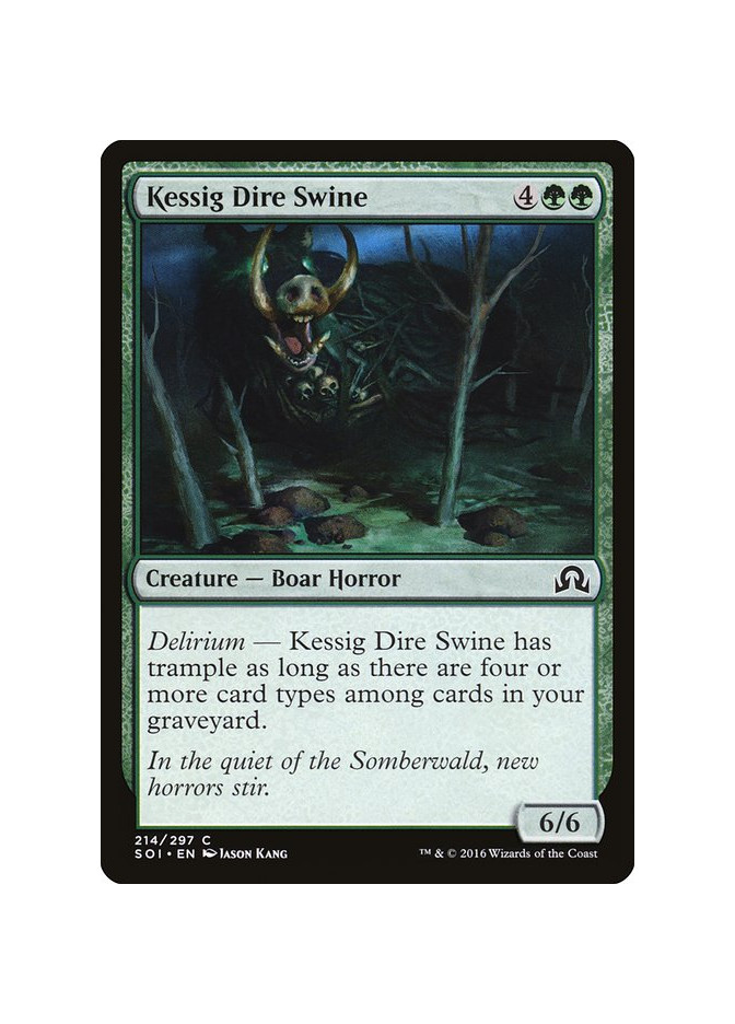 Kessig Dire Swine - Foil