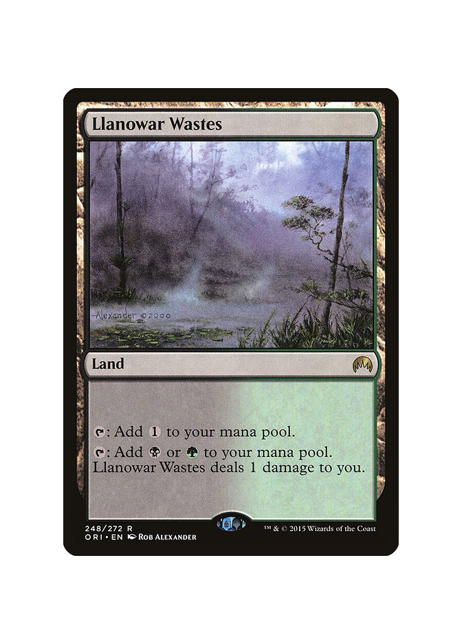 Llanowar Wastes - Foil