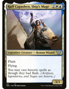 Raff Capashen, Ship's Mage