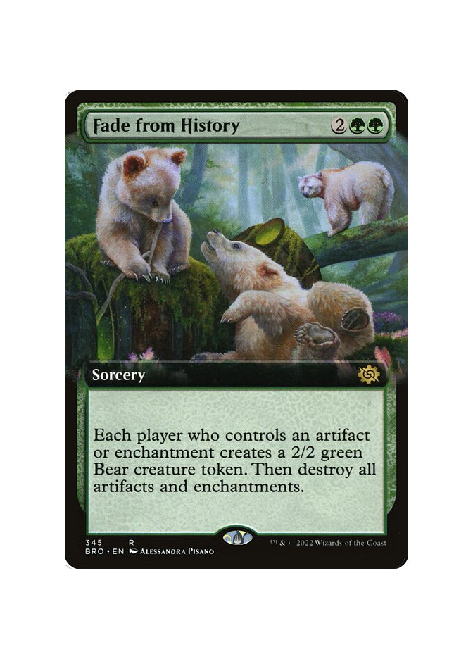 Fade from History - Foil