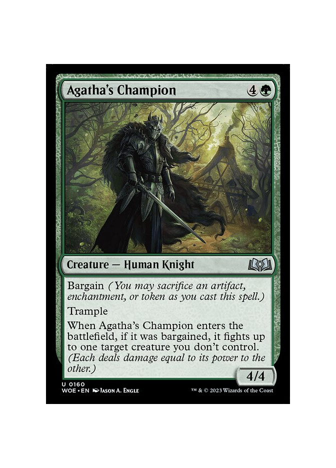 Agatha's Champion - Foil
