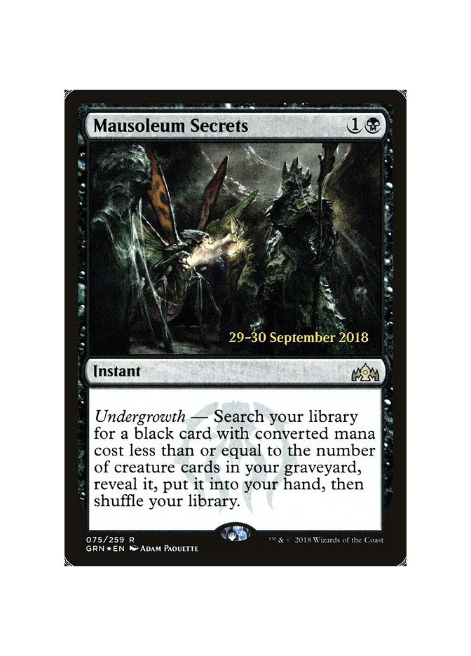 Mausoleum Secrets - Foil