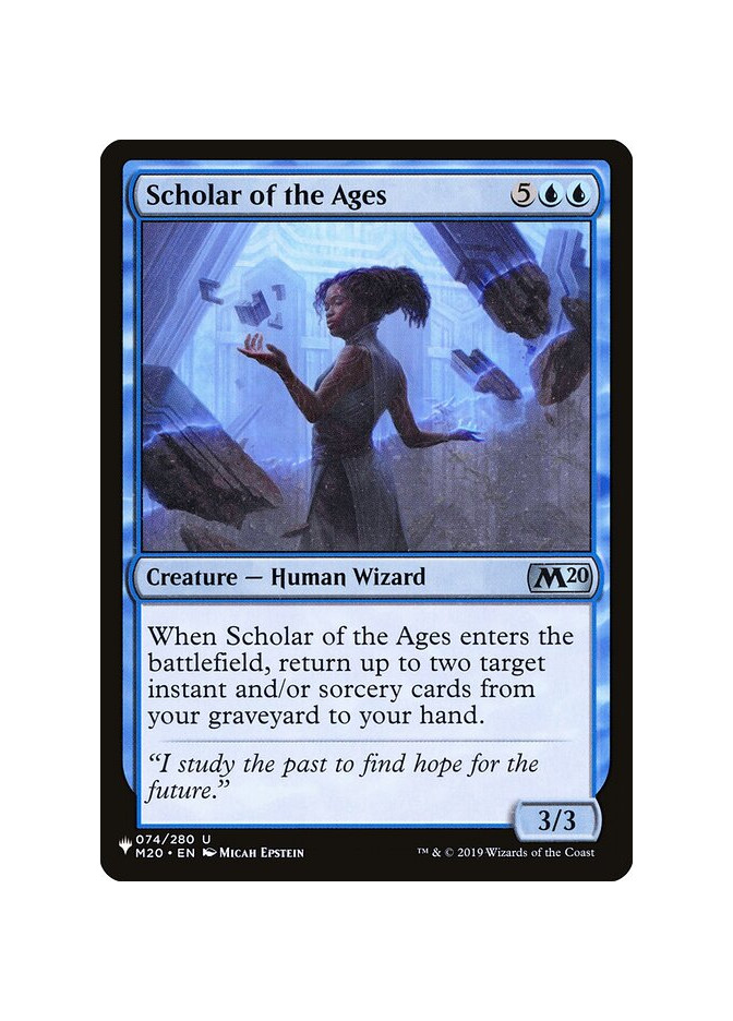 Scholar of the Ages
