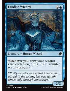 Erudite Wizard - Foil
