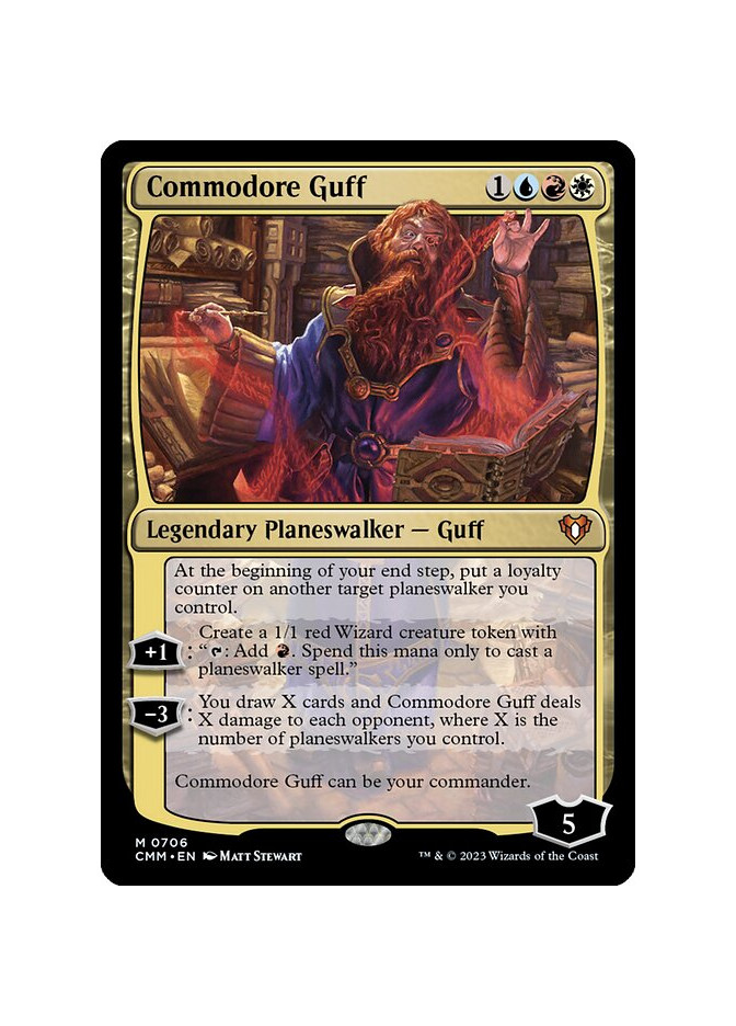 Commodore Guff - Foil