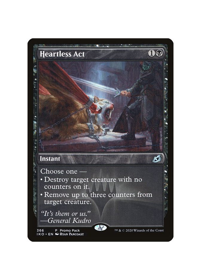 Heartless Act - Foil