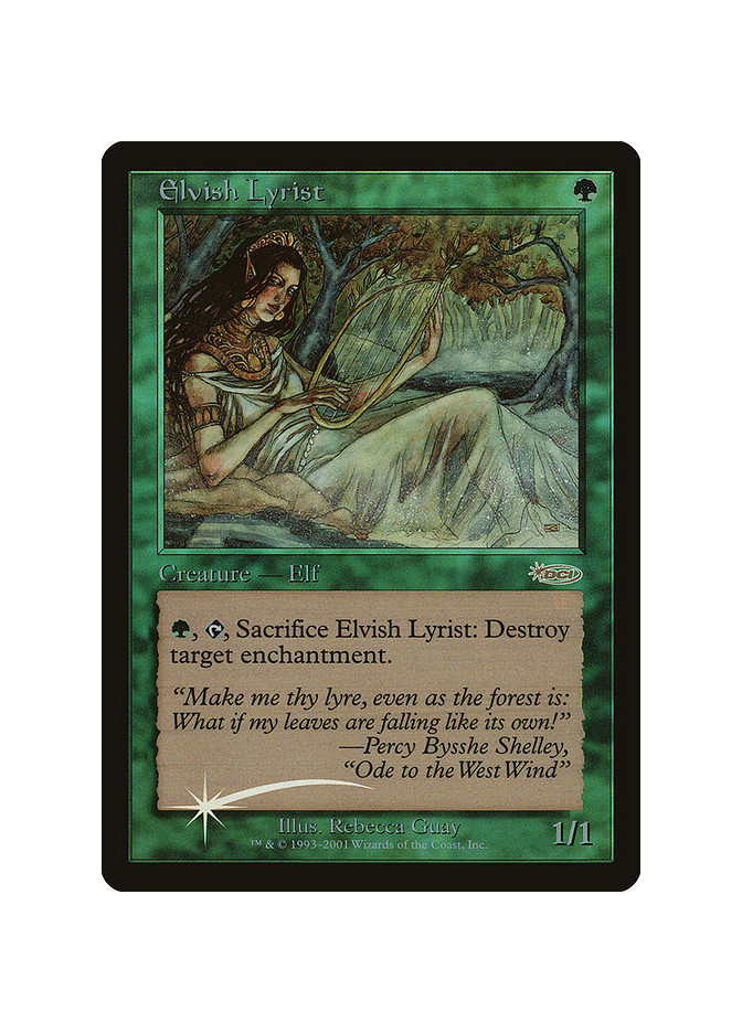Elvish Lyrist - Foil