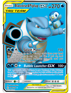 Blastoise & Piplup-GX