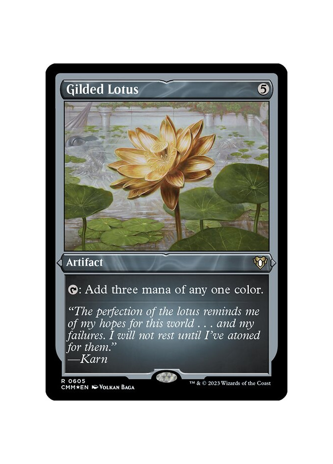 Gilded Lotus - Foil