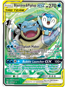 Blastoise & Piplup-GX