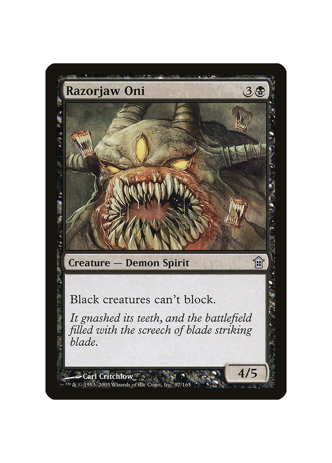 Razorjaw Oni