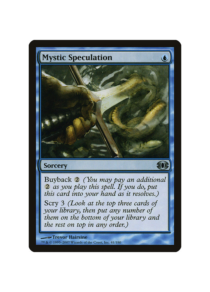 Mystic Speculation