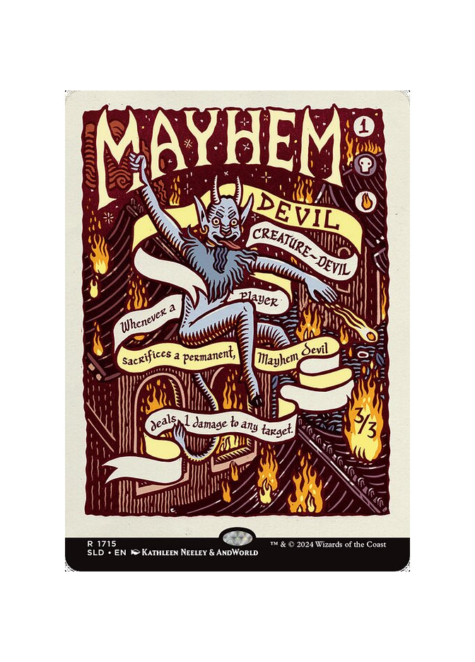 Mayhem Devil - Foil