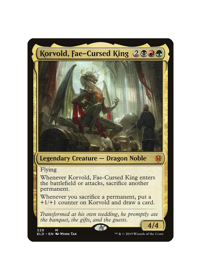 Korvold, Fae-Cursed King - Foil