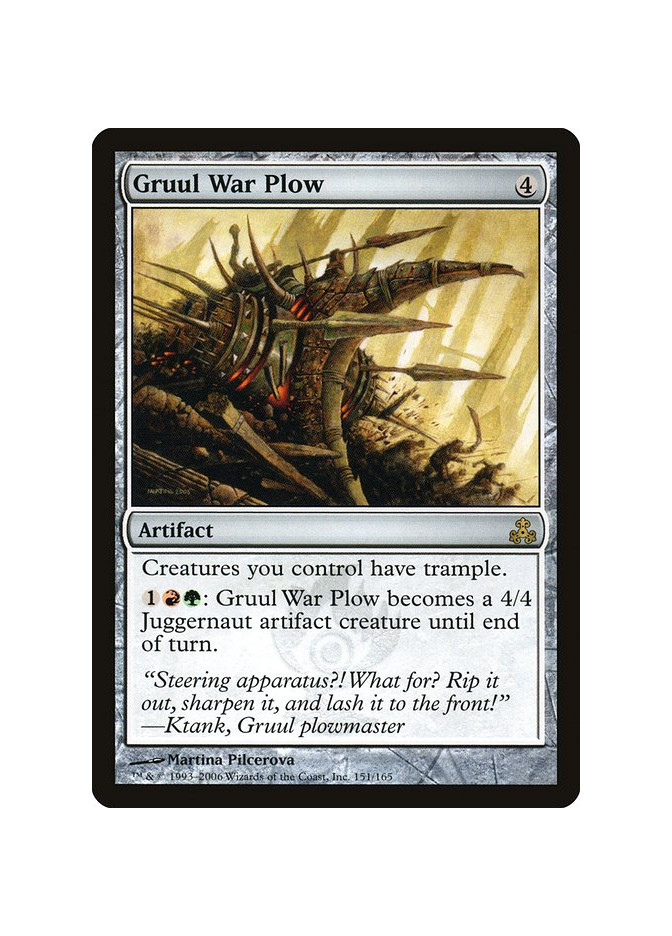 Gruul War Plow - Foil